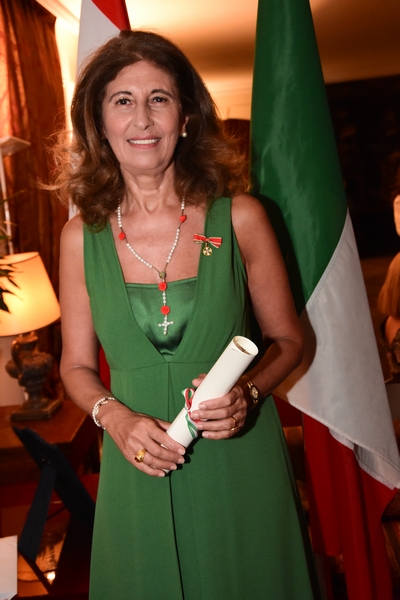 Order of the Star of Italy to Mrs. Marie Semaan